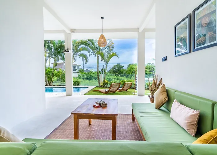 2 Bedroom Mediterranean With Private Pool & Paddy View, Canggu アパート