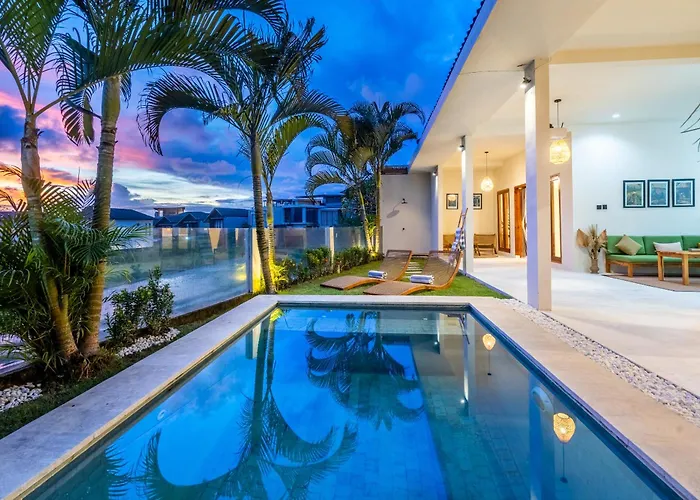 2 Bedroom Mediterranean With Private Pool & Paddy View, Canggu *